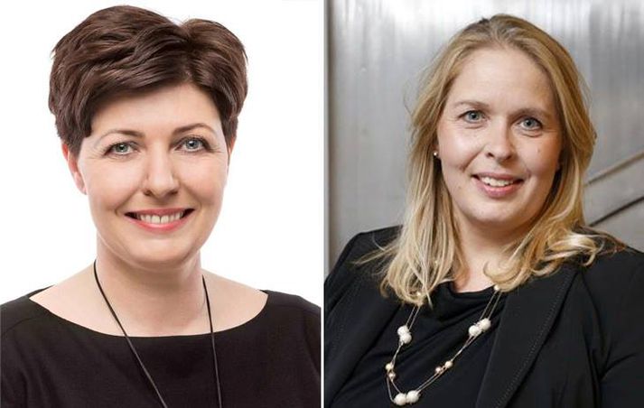 Guðfinna Jóhanna og Sveinbjörg Birna.