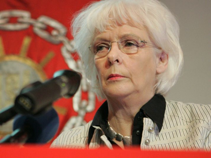 Jóhanna Sigurðardóttir, væntanlegur forsætisráðherra.