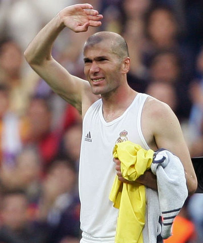 Zinedine Zidane eftir leikinn umrædda á móti Villarreal.