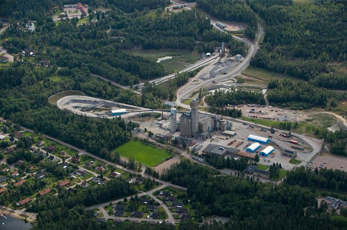 Sínk, blý, silfur, kopar og gull er unnið úr námunum í Garpenberg.