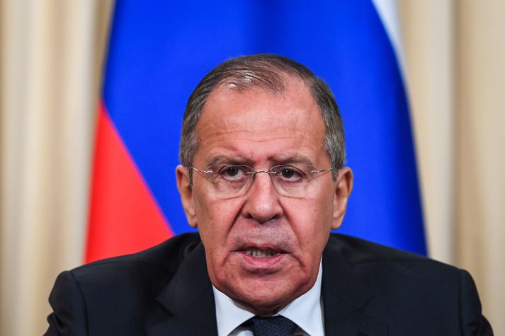 Sergei Lavrov, utanríkisráðherra Rússland.