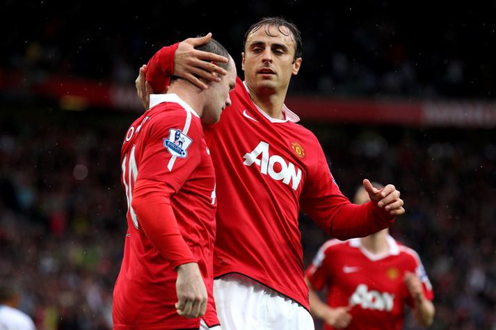 Rooney og Berbatov.