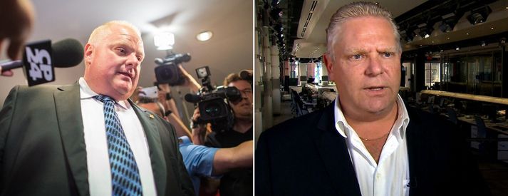 Rob Ford og Doug Ford.