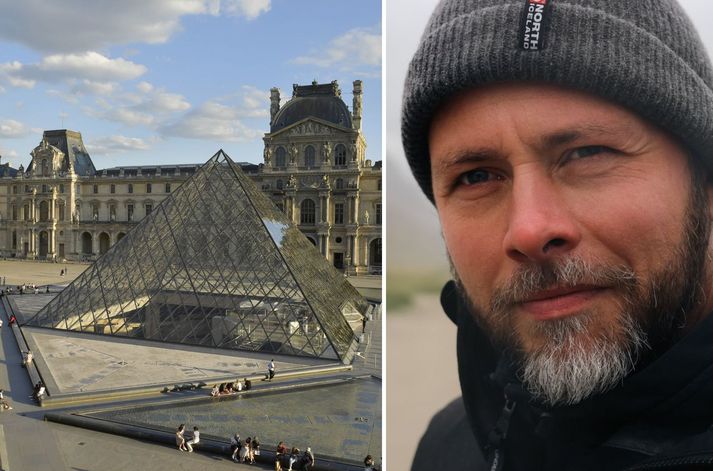 Steindór Gunnar segir refilinn hafa verið í Louvre-safninu í París í langan tíma.