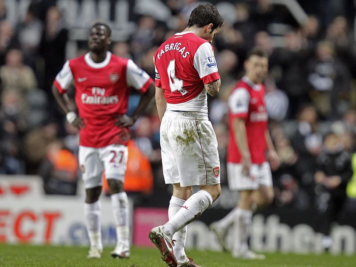 Cesc Fabregas, fyrirliði Arsenal.