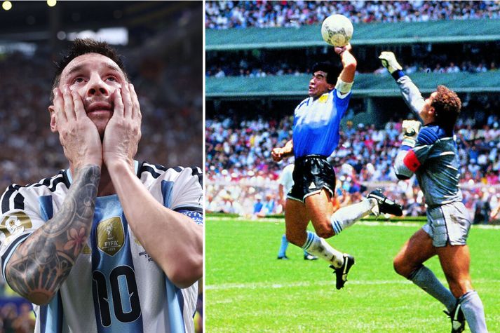 Messi mun í fyrsta sinn á ævinni mæta Englandi.
