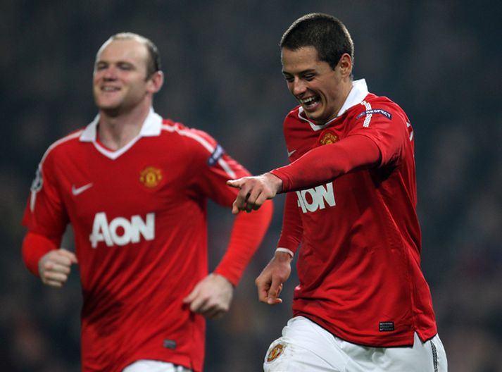 Rooney og Hernandez hafa verið sjóðheitir saman í vetur.