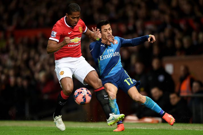 Antonio Valencia átti ekki góðan dag.