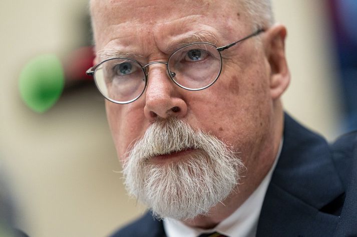 John Durham varði tæpum fjórum árum í að rannsaka Rússarannsóknina svokölluðu og aðkomu framboðs Hillary Clinton að henni en með litlum árangri.