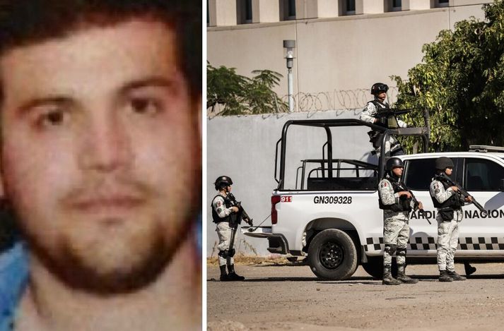 Joaquín Guzmán López far handtekinn í Bandaríkjunum í fyrra. Bræður hans hafa háð blóðuga styrjöld við andstæðinga sína um yfirráð yfir Sinaloa-samtökunum.