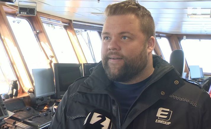 Matthías Arnar Þorgrímsson er skipstjóri á Breiðafjarðarferjunni Baldri.