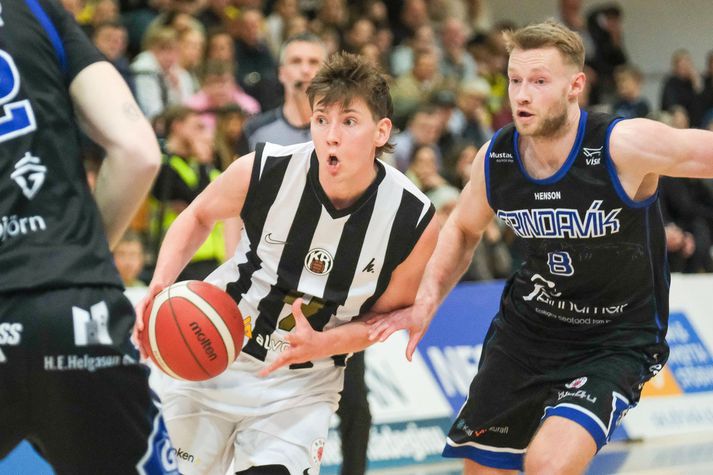 Þórir Guðmundur Þorbjarnarson var með þrettán stoðsendingar í kvöld.