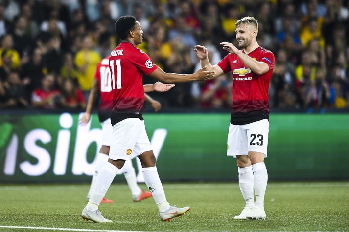 Shaw og Martial eru að framlengja við United.