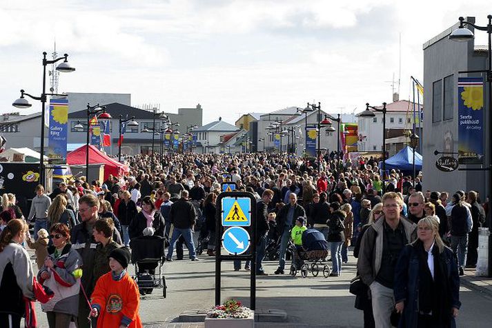 Ljósanótt í Reykjanesbæ.
Framsóknarflokkur og Samfylking í Reykjanesbæ ætla að bjóða sameiginlega fram til sveitarstjórnar í vor.
