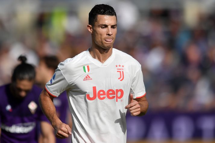 Cristiano Ronaldo í leik með Juventus fyrr á leiktíðinni.