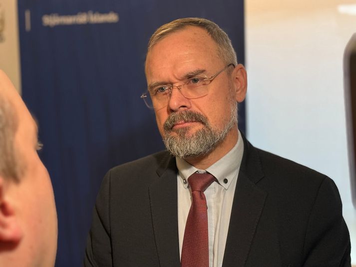 Daði Már Kristófersson fjármálaráðherra er jafnframt varaformaður Viðreisnar.