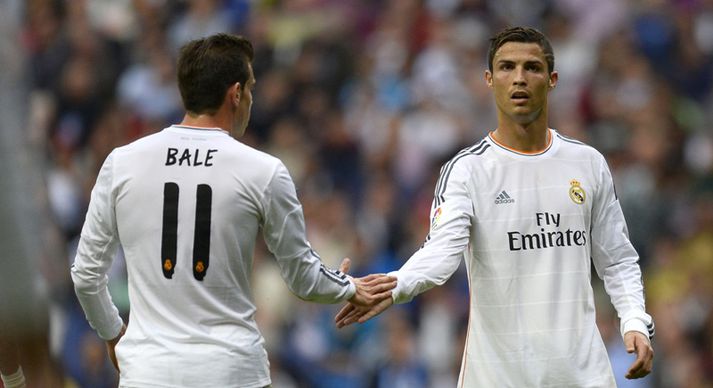 Ronaldo og Bale verða í lykilhlutverki í kvöld.
