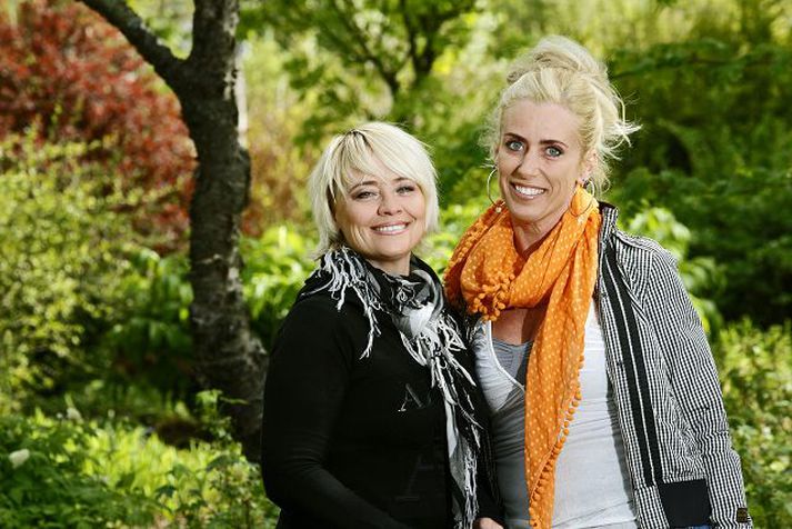 María Björk og Sigríður Beinteinsdóttir ætla að ferðast út um allt land og leita að næstu söngstjörnu Íslands.Fréttablaðið/Anton