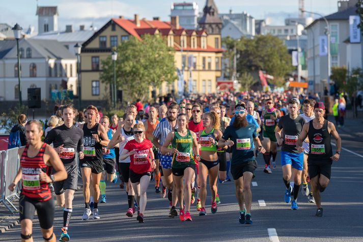 Reykjavíkurmaraþonið 2019.