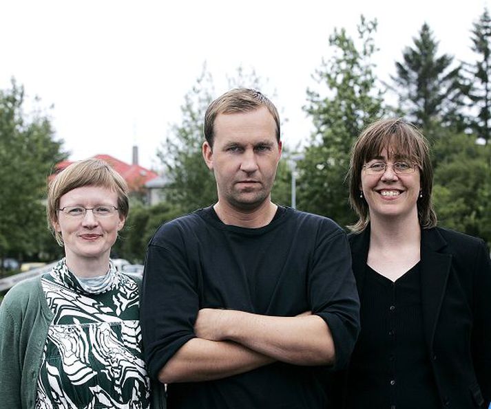 Fréttastjórar Fréttablaðsins Sigríður Björg Tómasdóttir, Trausti Hafliðason og Arndís Þorgeirsdóttir.