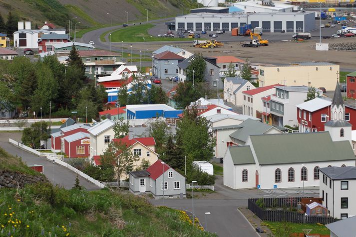 Aðalskrifstofu Steinullar hf. er á Sauðárkróki. 