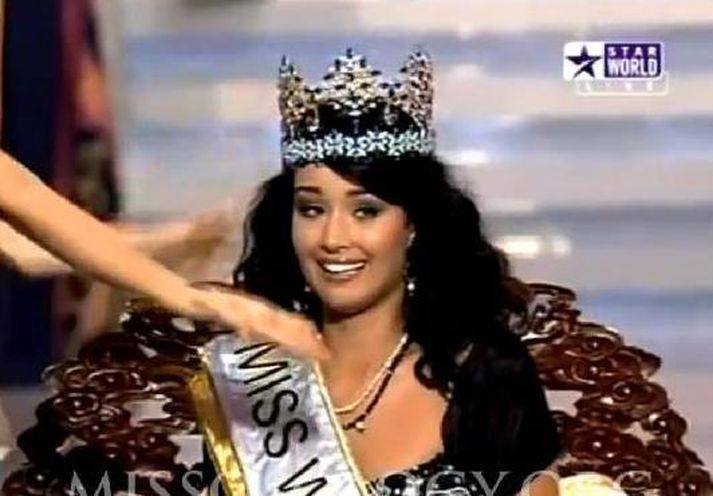 Unnur Birna vilhjálmsdóttir Ungfrú heimur 2005.