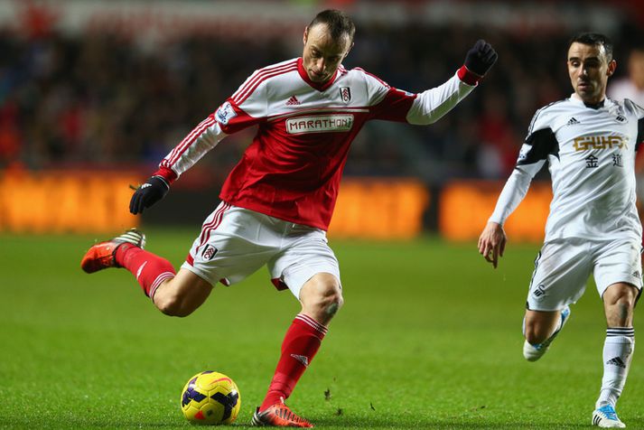 Dimitar Berbatov í leik með Fulham.
