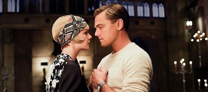 Kvikmyndin The Great Gatsby er frumsýnd í kvikmyndahúsum annað kvöld. Myndin er byggð á skáldsögu F. Scott Fitzgerald.