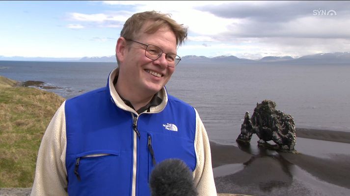 Knútur Arnar Óskarsson er ferðaþjónustubóndi á Ósum á Vatnsnesi.