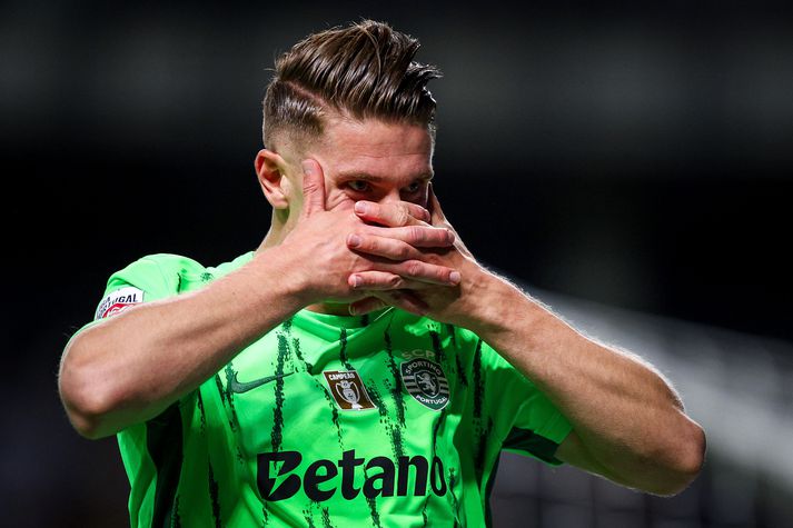 Viktor Gyökeres virðist vera á leiðinni til Arsenal.