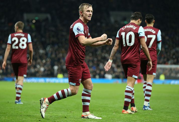 James Ward-Prowse skoraði sigurmark West Ham.