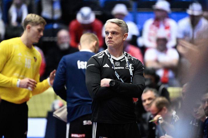 Snorri Steinn hrósaði liðinu fyrir frábæra frammistöðu.