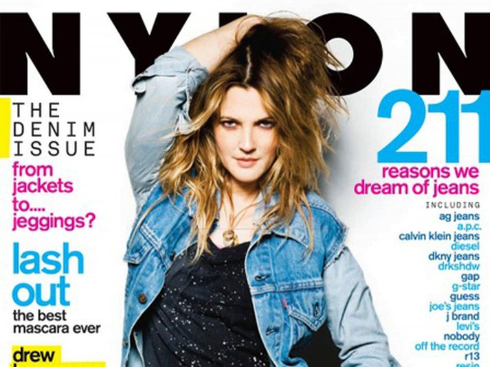 Drew Barrymore. MYND/ Cover Media