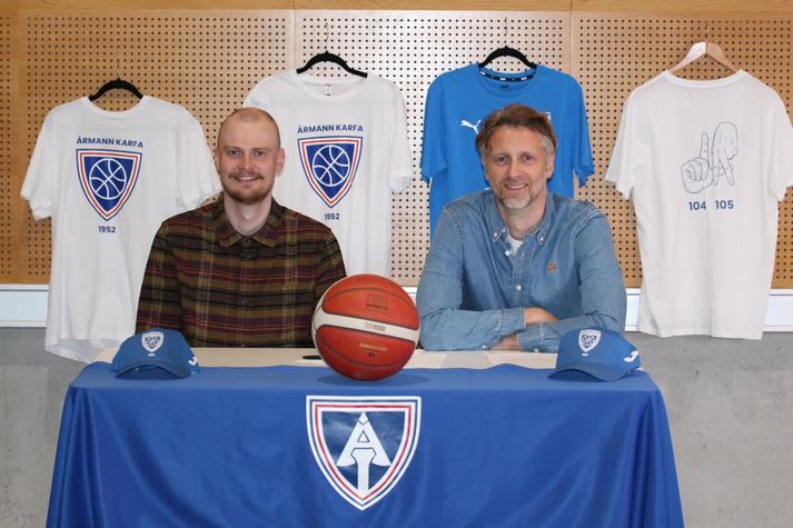Oddur Birnir og Steinar Kaldal hafa stýrt Ármanni síðustu þrjú ár. 
