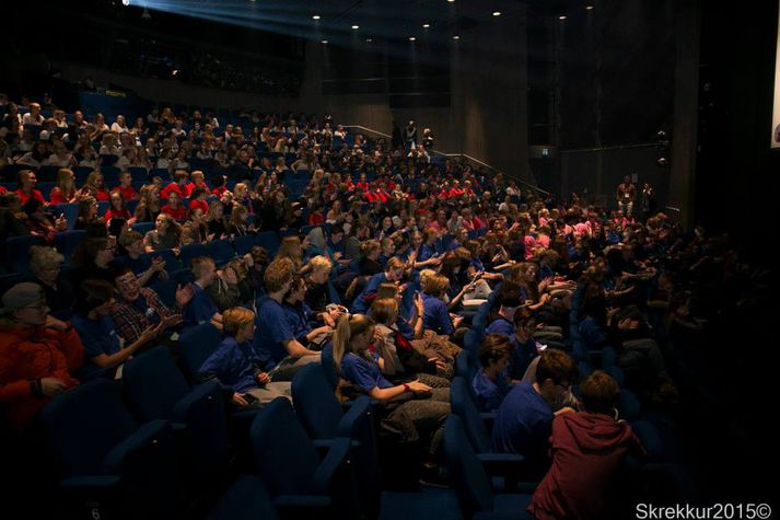 Það hefur verið mikil stemning í Borgarleikhúsinu síðustu daga.