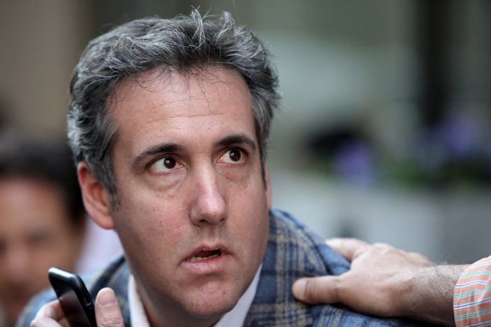 Síðasta vikan hefur verið Michael Cohen erfið í skauti. Hann er nú til rannsóknar alríkisyfirvalda.