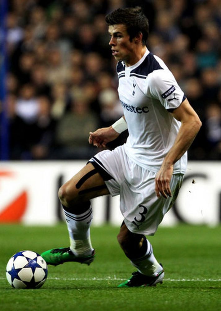 Gareth Bale í leik með Tottenham.