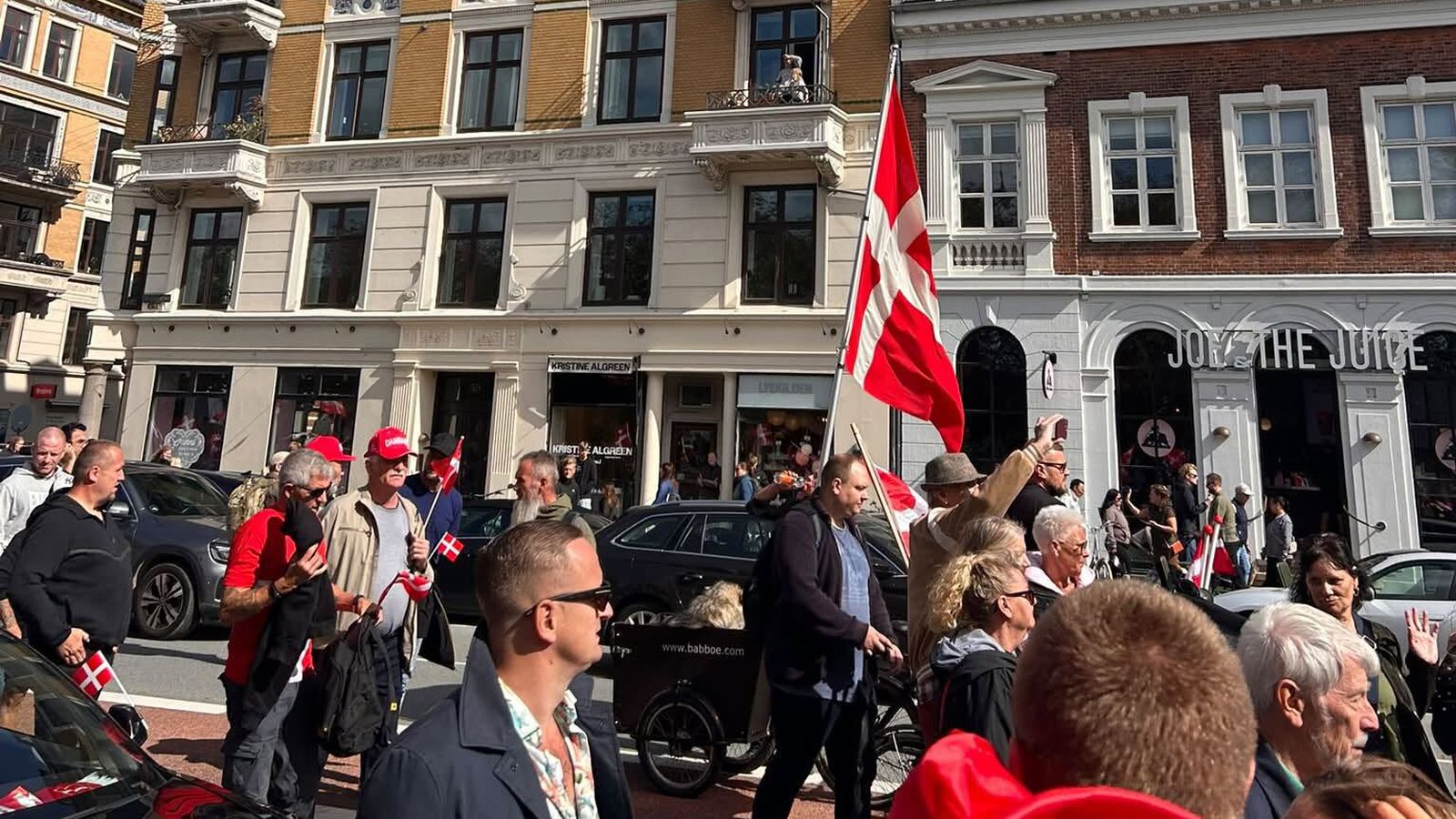 Lög­reglan í Kaup­manna­höfn stendur í ströngu