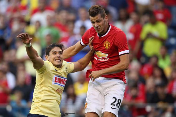 Schneiderlin skorar eina mark leiksins gegn Club America.