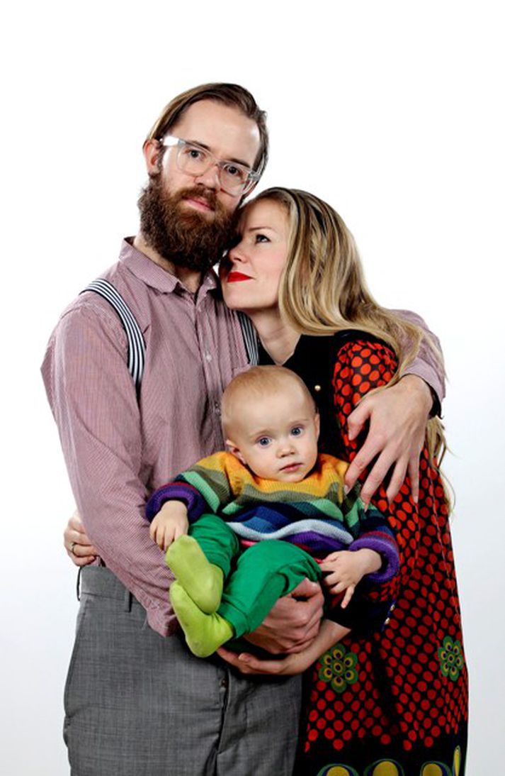 Magni Þorsteinsson, Hugrún Dögg Árnadóttir og Míó Magnason.