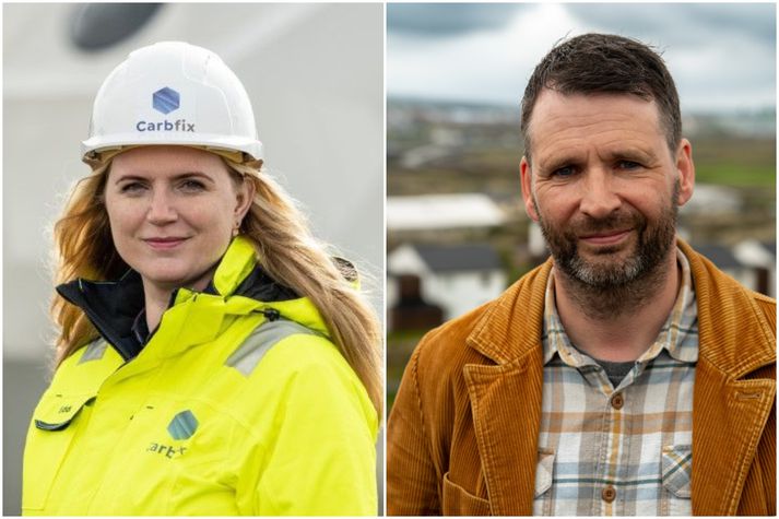 Edda Sif segir vangaveltur Davíðs Arnars, um að ekki sé vitað hvaðan efnið kemur sem Carbfix hyggst dæla niður í jörðu í Hafnarfirði – þetta gæti þess vegna verið frá vopnaframleiðendum komið – ekki svara verðar.