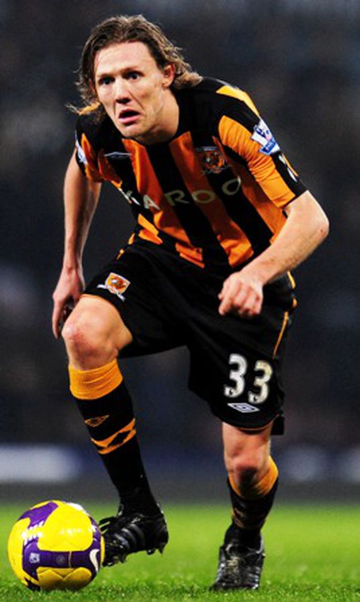 Jimmy Bullard náði ekki að sýna stuðningsmönnum Hull nema 37 mínútur af snilli sinni