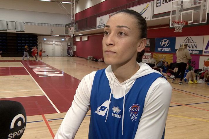 Danielle Rodriguez er jákvæð eftir fyrstu kynni af nýjum þjálfara.