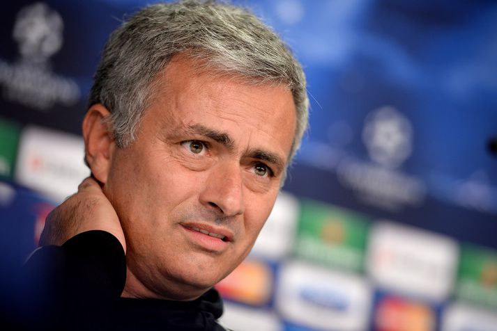 Jose Mourinho, knattspyrnustjóri Chelsea.