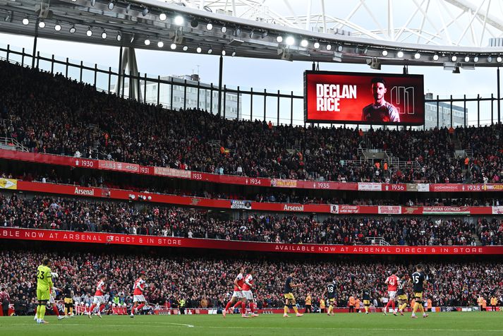 Emirates-leikvangurinn, heimavöllur Arsenal, gæti stækkað mikið á næstu árum.