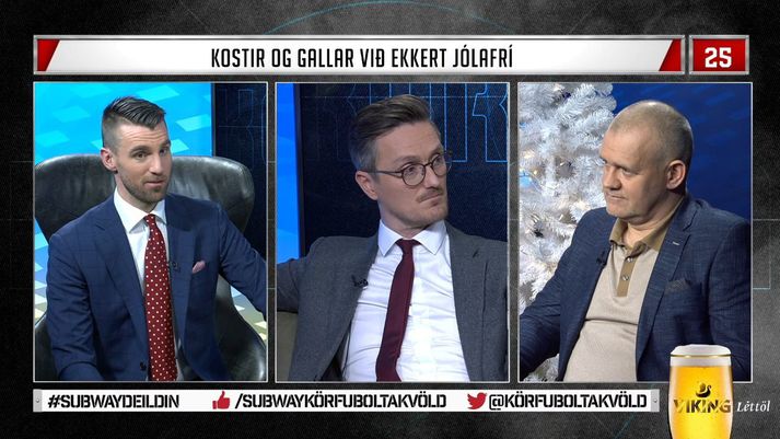 Kjartan Atli Kjartansson og sérfræðingar Körfuboltakvölds fóru um víðan völl í Framlengingunni.