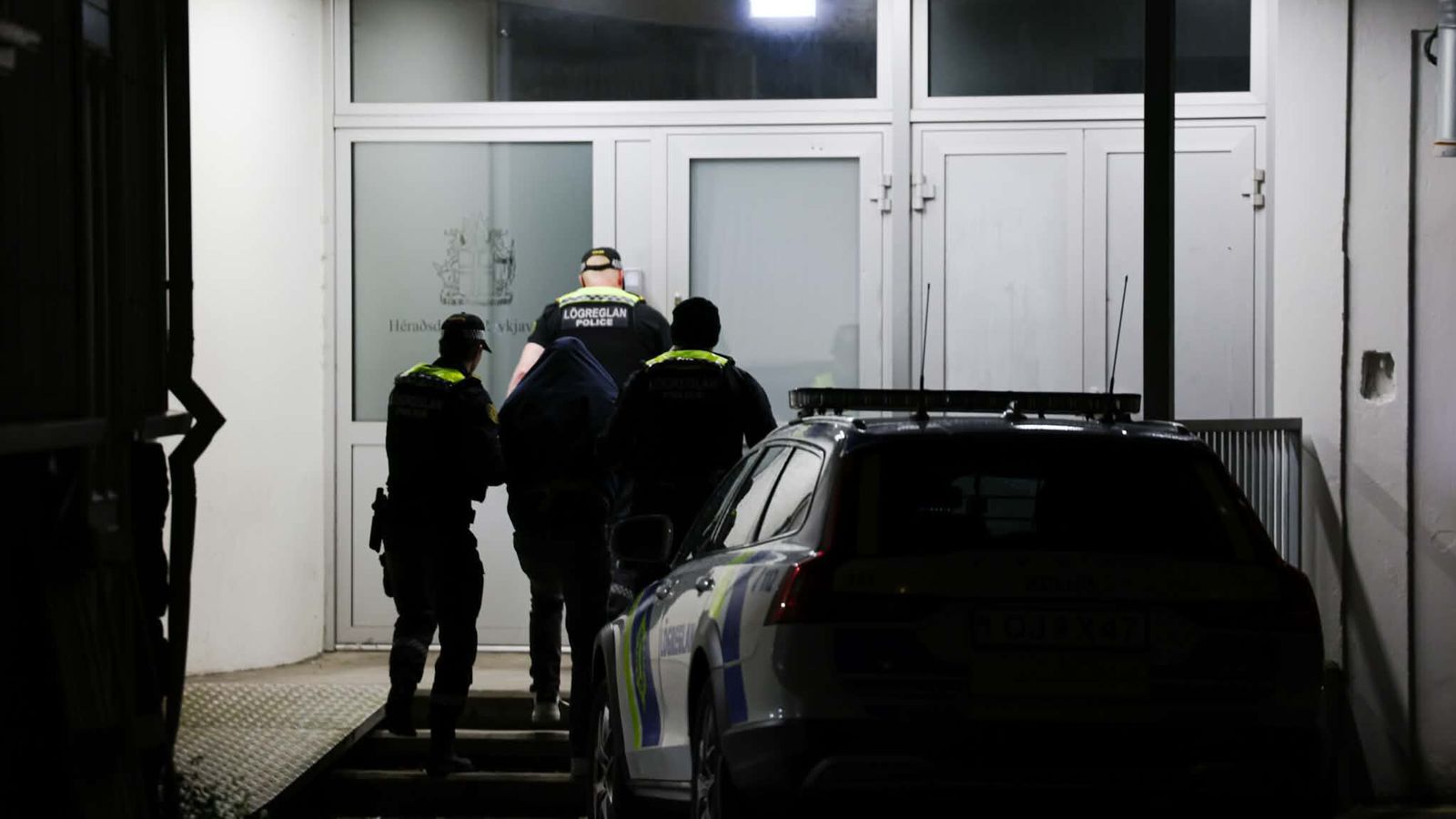 At­hafna­maður sagður hand­tekinn í Leifs­stöð