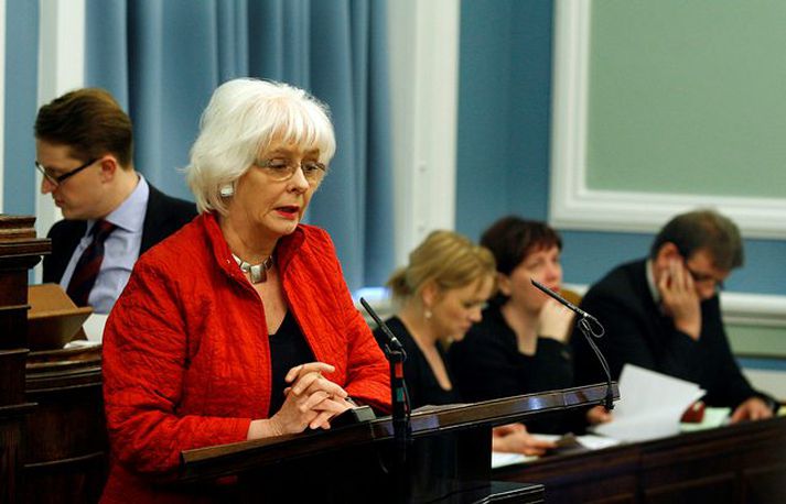 Jóhanna Sigurðardóttir ætlar ekkert að tjá sig frekar um samskipti sín við forsetann að sinni. 