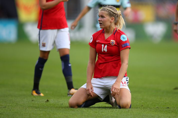 Ada Hegerberg náði ekki að sýna sitt á EM.