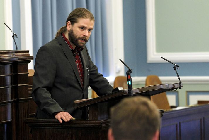 Helgi tók sæti á Alþingi síðasta haust.